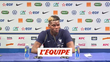 Pogba : « Je ne sens pas de tensions »  - Foot - Bleus