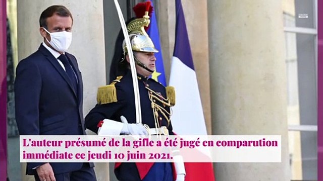 Emmanuel Macron giflé : son agresseur condamné à 18 mois de prison dont 4 ferme