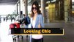 Urvashi Routela Keeps Shutterbugs Busy With Chic Semi-Formal Look At Mumbai Airport