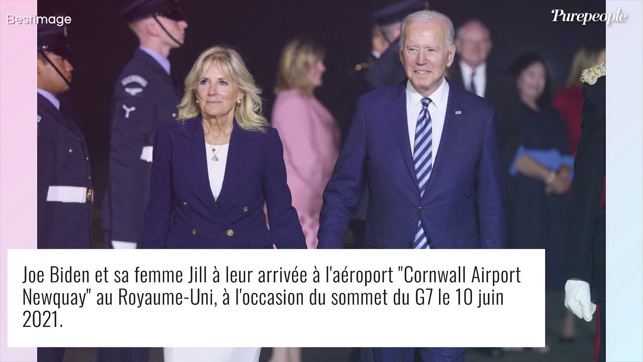 Joe et Jill Biden assortis : arrivée remarquée au Royaume-Uni, de larges sourires malgré des tensions