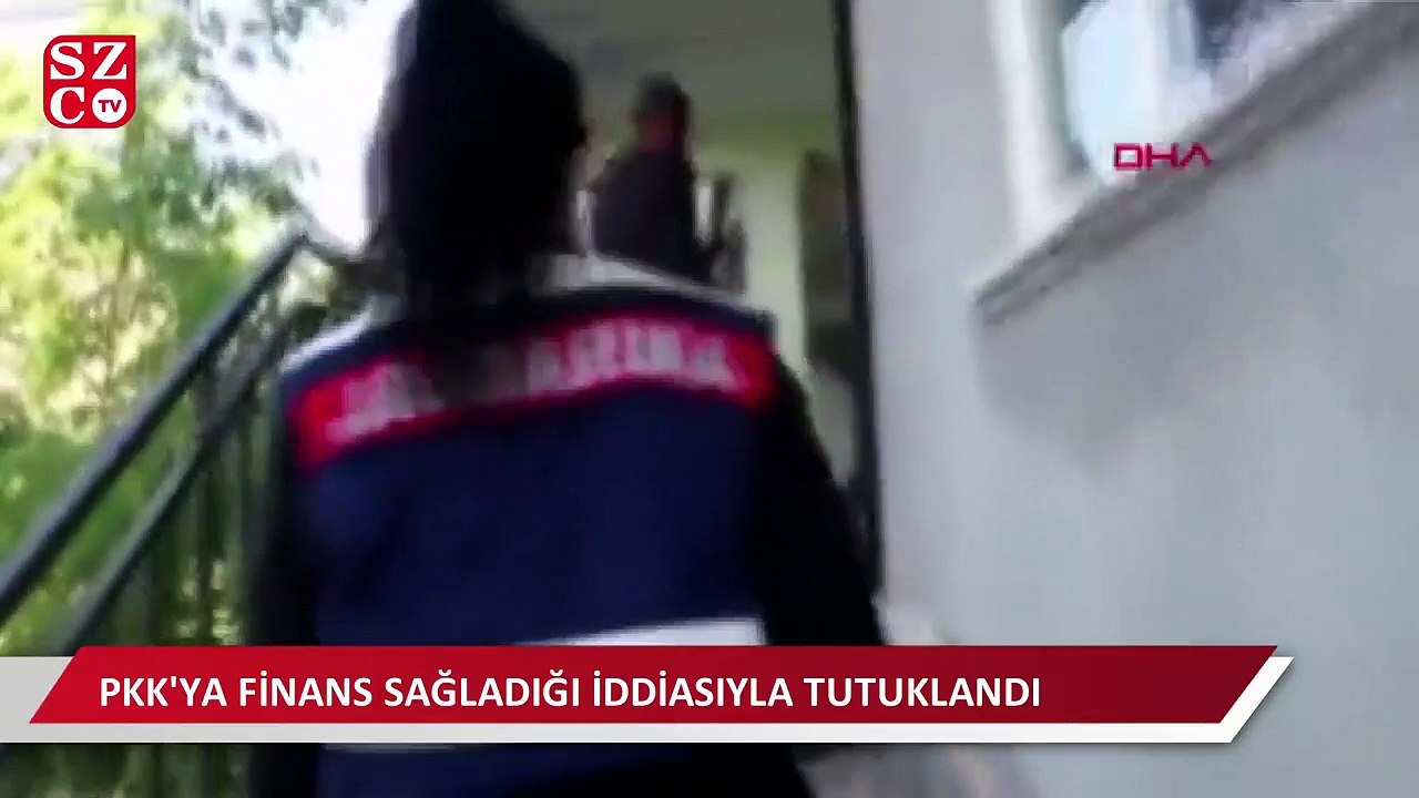 PKK'ya finans sağladığı gerekçesiyle tutuklandı