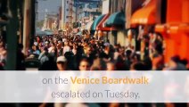 Political Battle Erupts Over Homeless Encampment On Venice Boardwalk