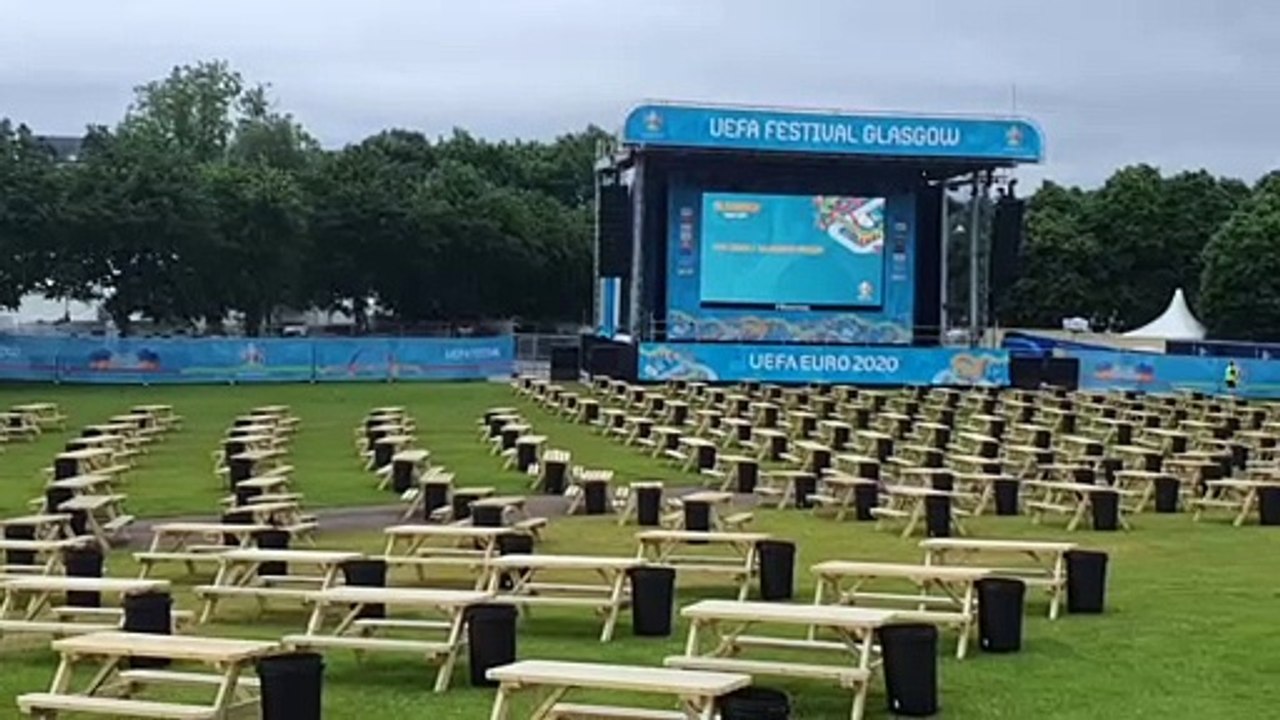 Fan Zone Glasgow Green