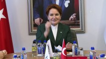 ANKARA - İYİ Parti Genel Başkanı Akşener, Evrensel Değerler ve Dostluk Platformu heyetini kabul etti