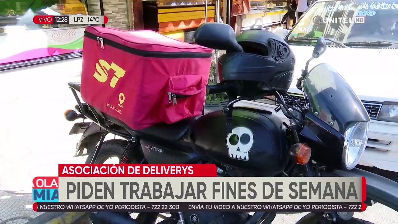 Asociación de Deliverys de Cochabamba pide trabajar los días de encapsulamiento