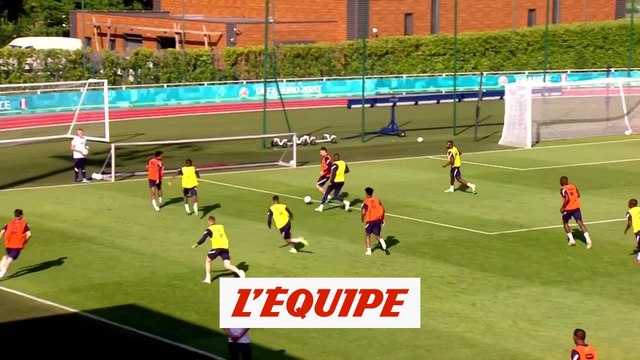 Benzema et Griezmann absents à l'entraînement - Foot - Bleus