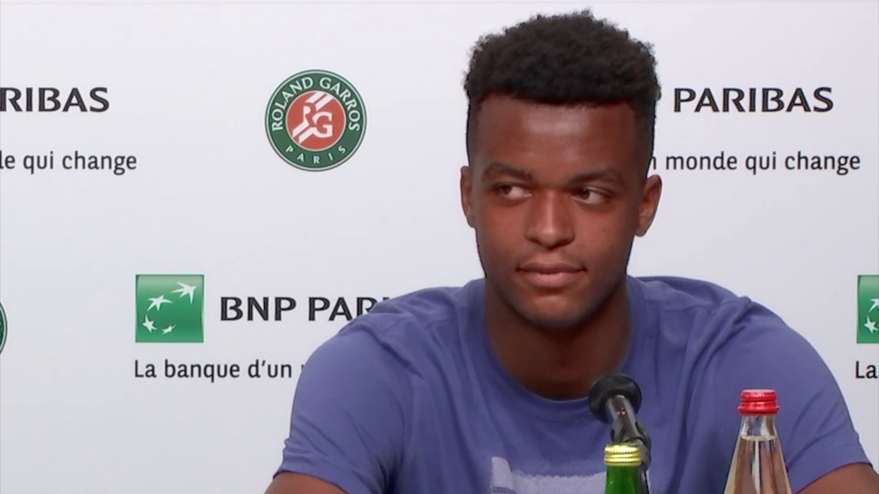 Roland-Garros Juniors 2021 - Giovanni Mpetschi-Perricard : "Le tennis français chez les Juniors marche très bien pour l'instant !"