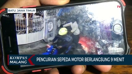Komplotan Pencuri Beraksi di Kota Batu, Dua Sepeda Motor Raib Meski Pagar Digembok