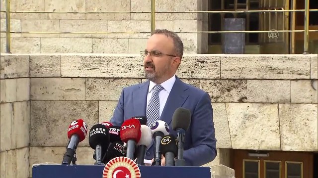 TBMM - AK Parti Grup Başkanvekili Turan, gündemi değerlendirdi (1)