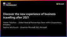 17th June - 10h-10h20 - EN_EN - Discover the new experience of business travelling after 2021 - VIVATECHNOLOGY