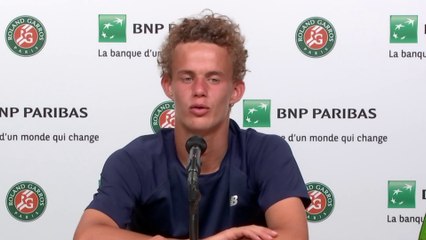 Roland-Garros Juniors 2021 - Luca Van Assche : "On est 4 en demies, j'espère qu'on pourra oublier un peu le tournoi Séniors et se dire que le futur français est intéressant"