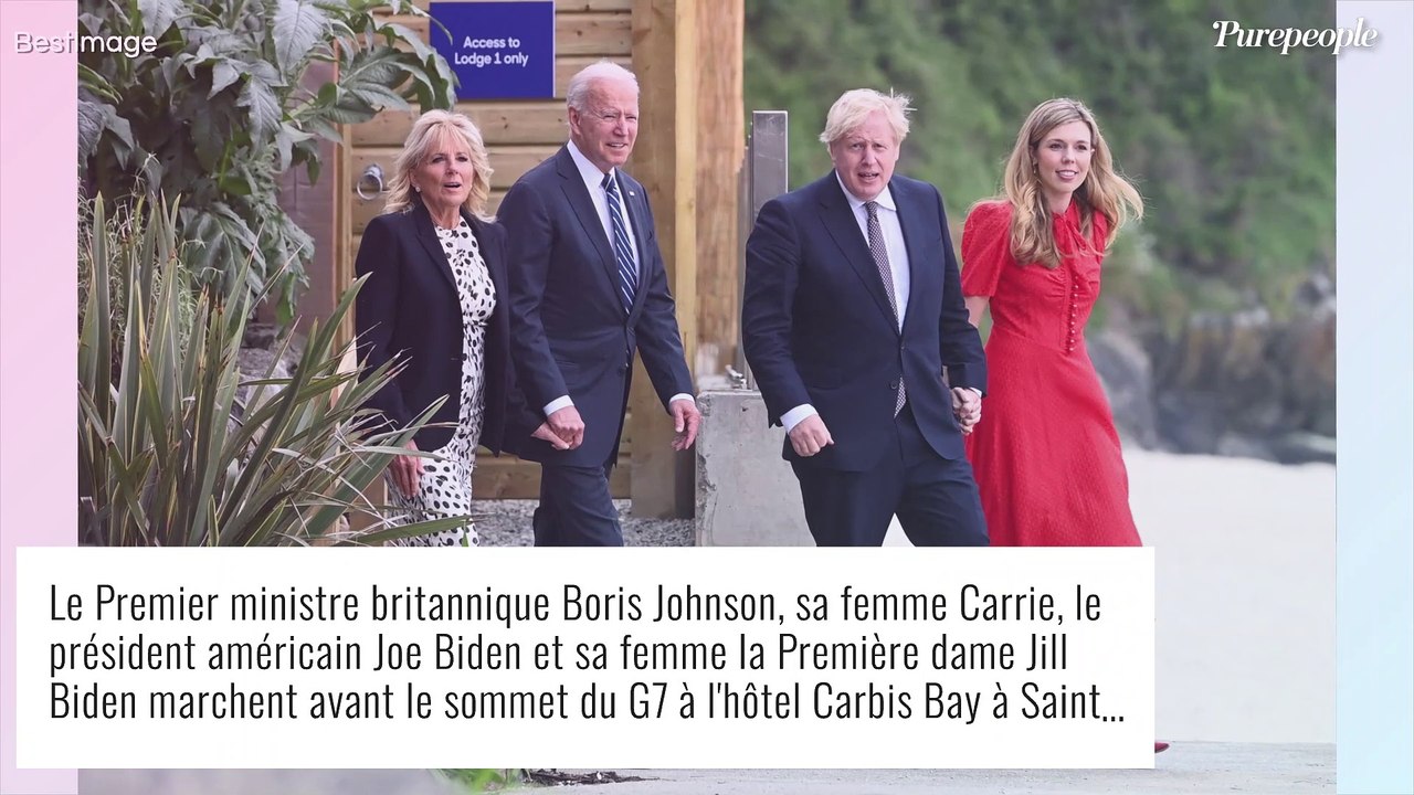 Jill Biden et Carrie Johnson à la cool : tongs, couche et pieds dans l'eau à la veille du G7