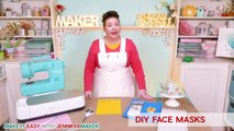Diy Face Mask With Filter Pocket  - Make On A Cricut Or By Hand!