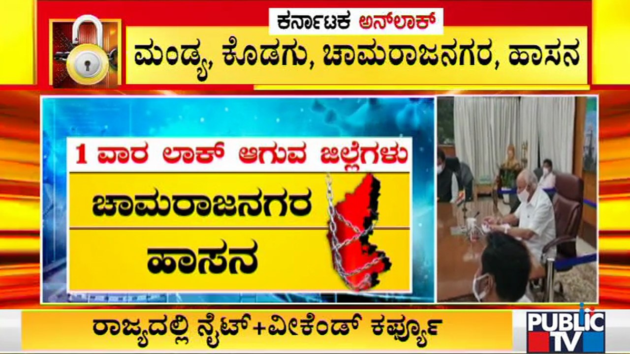 Lockdown To Continue In 11 Districts; CM Yediyurappa Makes Big Announcement