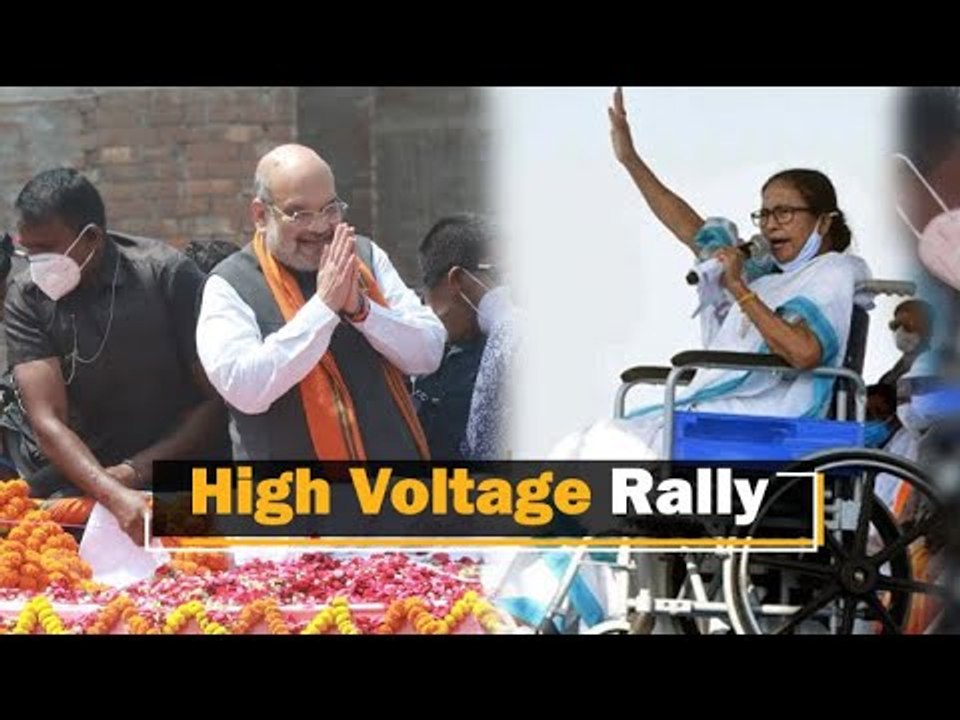 Battle For Bengal | High-Voltage Campaigning By Amit Shah & Mamata Banerjee In Nandigram