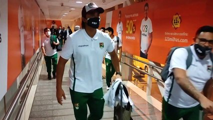 Bolivia llega a Brasil para disputar la Copa América