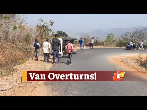 20 Injured As Pickup Van Overturns In Odisha's Ganjam | OTV News