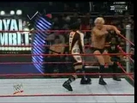 ric flair vs. MVP royal rumble 2008