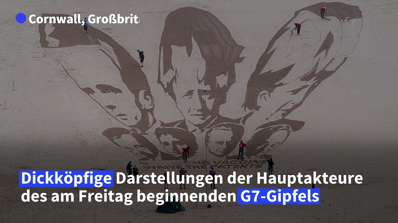 G7: Sandfresko gegen Beharren auf Patentschutz