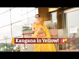 Bollywood Actress Kangana Ranaut Stuns In Yellow Saree | OTV News