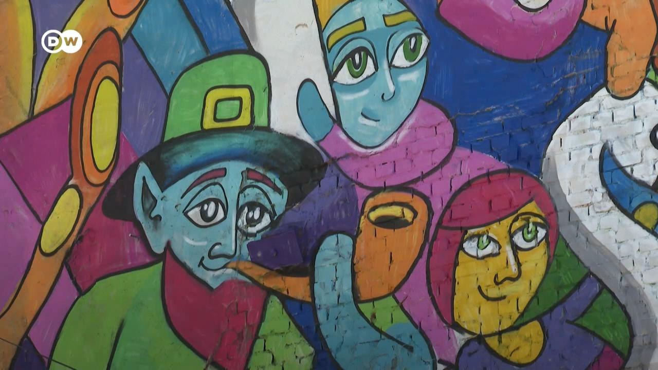 Graffiti-Tourismus in Bukarest