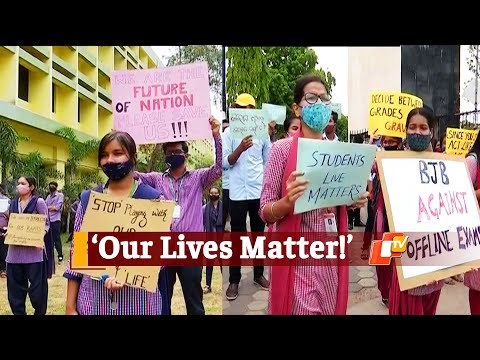 Odisha College Students Launch Massive Protests Against Exams Amid #COVID19 | OTV News