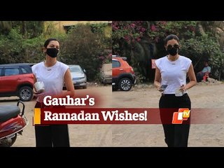 Actress Gauhar Khan Wishes Peace and Unity | OTV News