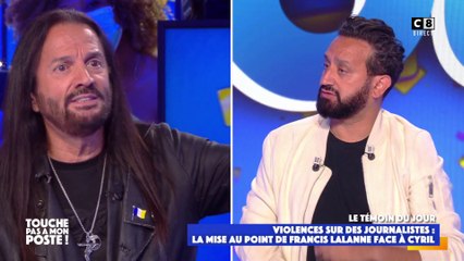 "Aucun coup n'a été donné" : Francis Lalanne sort du silence dans TPMP