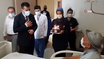 Son dakika haber | İlk doğum günü pastasını 81 yaşında hastanede kesti