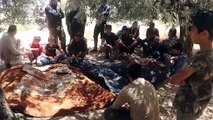 İDLİB - Esed rejiminin İdlib kırsalındaki saldırısında 6 sivil öldü (2)