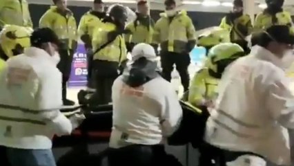 Desmanes en Bogotá dejan 68 personas lesionadas