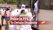 Protest Demanding Exam Cancellation: Police In PPE Take Agitating Students Into Custody
