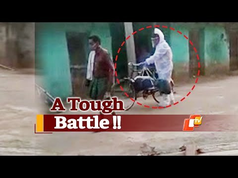#Covid19 Stigma: Son Carries Body Of Father On Bicycle For Cremation | OTV News