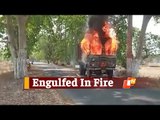 Watch : Moving Truck Catches Fire In Odisha | OTV News