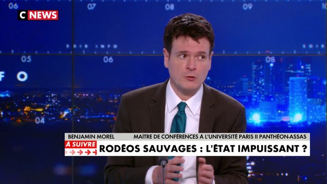 Benjamin Morel : «Les réserves de voix pour Emmanuel Macron sont relativement faibles. On a une partie de l’électorat de droite qui est en train de basculer du côté du RN»
