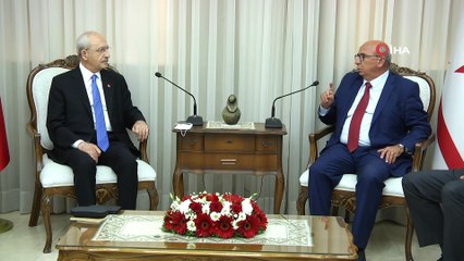 - CHP lideri Kılıçdaroğlu, KKTC meclisindeki partilerin liderleri ile görüştü