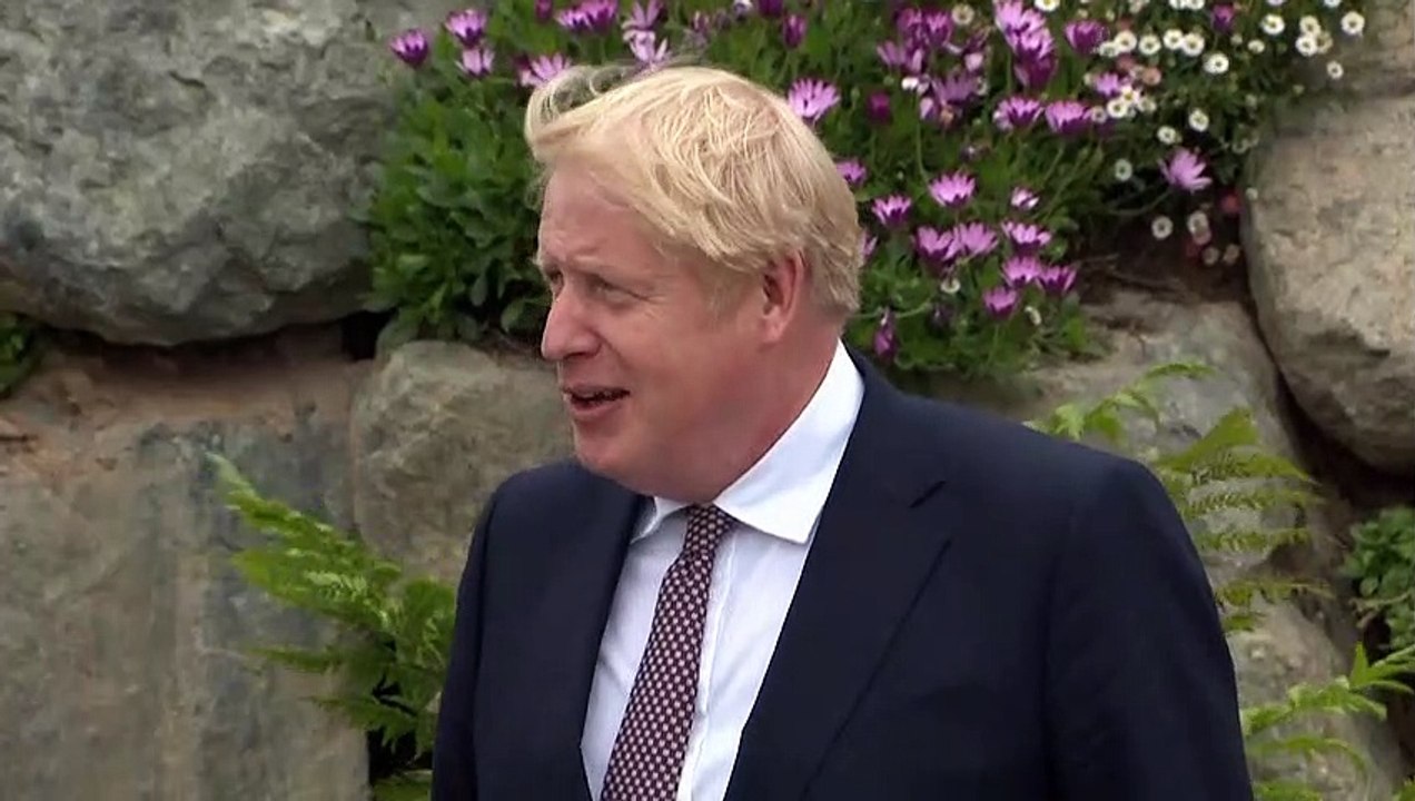 Johnson empfängt Biden in Cornwall