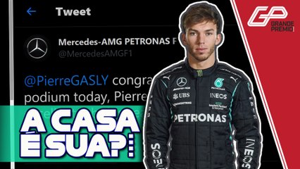 GASLY NA MERCEDES EM 2022? AFAGO É SINAL DE CONTRA-ATAQUE À RED BULL | GP às 10
