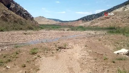 Ayvacık Çayı ve Kısık Kanyonu kuraklığa teslim oldu