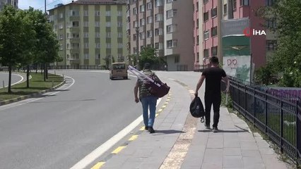 Bir günlük evliliğin nafakası için Ankara'ya yürüyor
