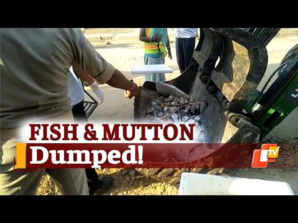 Rourkela Admin Seizes 60 Kg Fish, 40 Kg Mutton Being Sold Illegally | OTV News