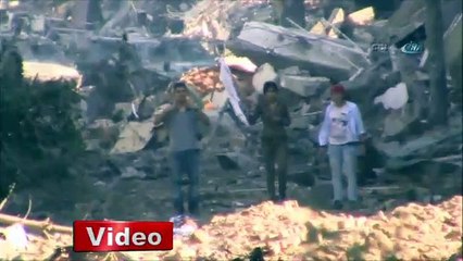 İşte 25 teröristin teslim olma görüntüleri