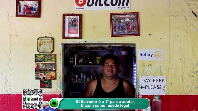 El Salvador é o 1º país a adotar bitcoin como moeda legal