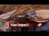 #CycloneYaas Impact: Disaster Strikes Kendrapada Family As Strong Winds Rip Through Kutcha House