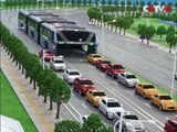 Çinliler tasarladı! Trafik sorununu ortadan kaldıracak 'müthiş otobüs'