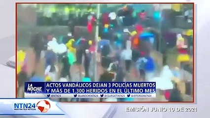 Las violaciones a los DD.HH. que ha sufrido la Policía en Colombia por culpa del vandalismo y la criminalidad
