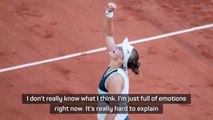 Krejcikova struggling to describe emotions after making French Open final