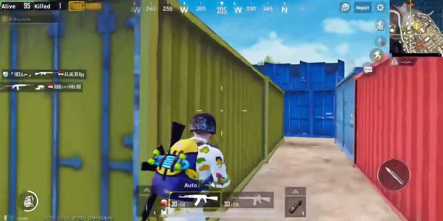 Wallhack + Aimbot Cheater!! | 24 Kills Solo Vs Squad | Pubg Mobile