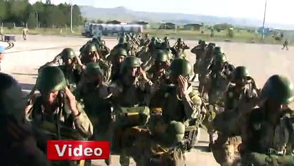 Komandolardan nefes kesen görüntüler