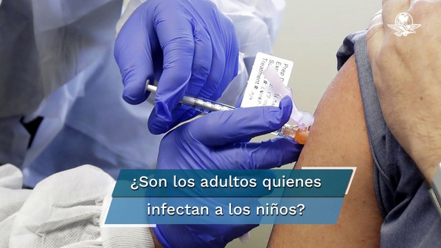 Vacunación contra el Covid-19 en adultos también beneficia a niños sin vacunar